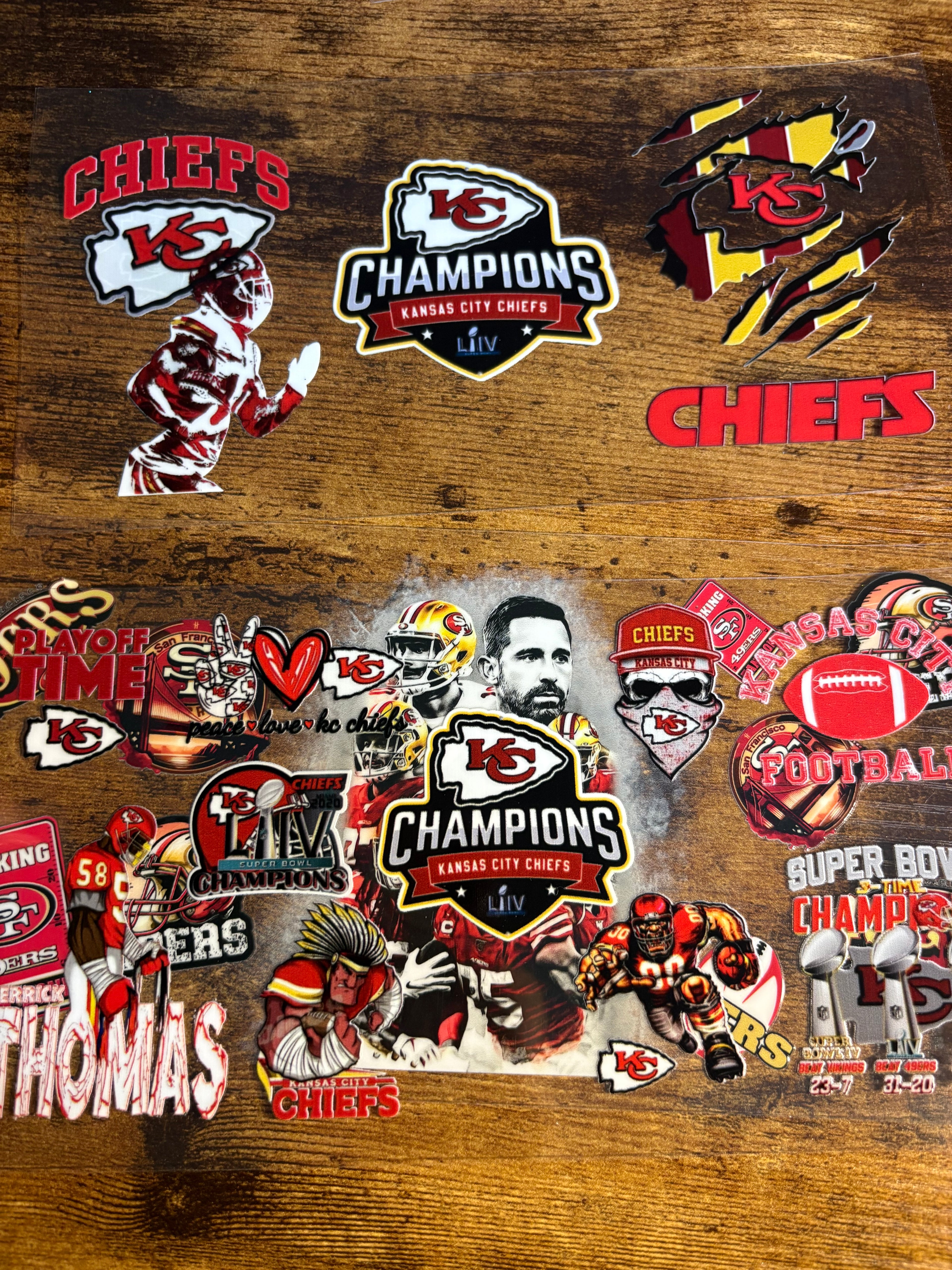 Chiefs nfl vinyl