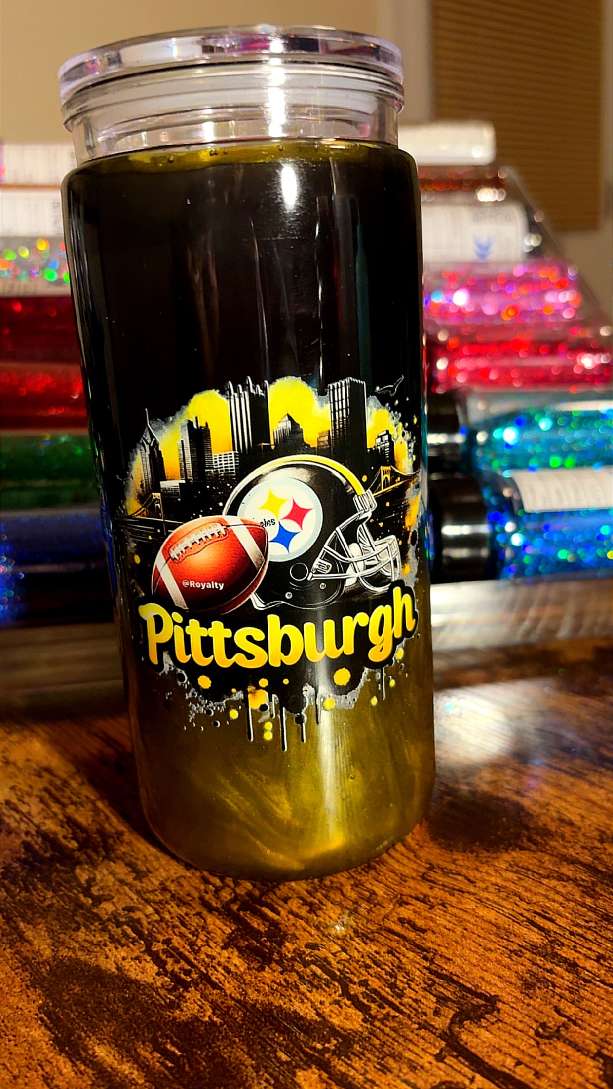 NFL Steelers lava cup