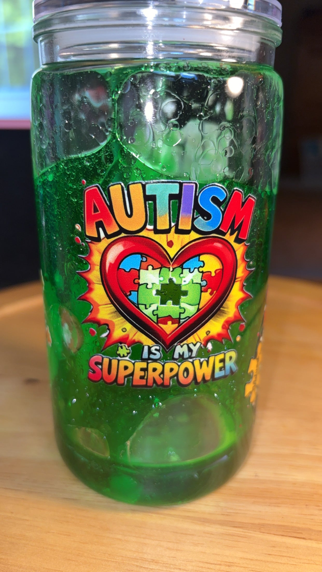 Autism awareness cup (mama)