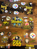 Steelers nfl vinyl cup wrap