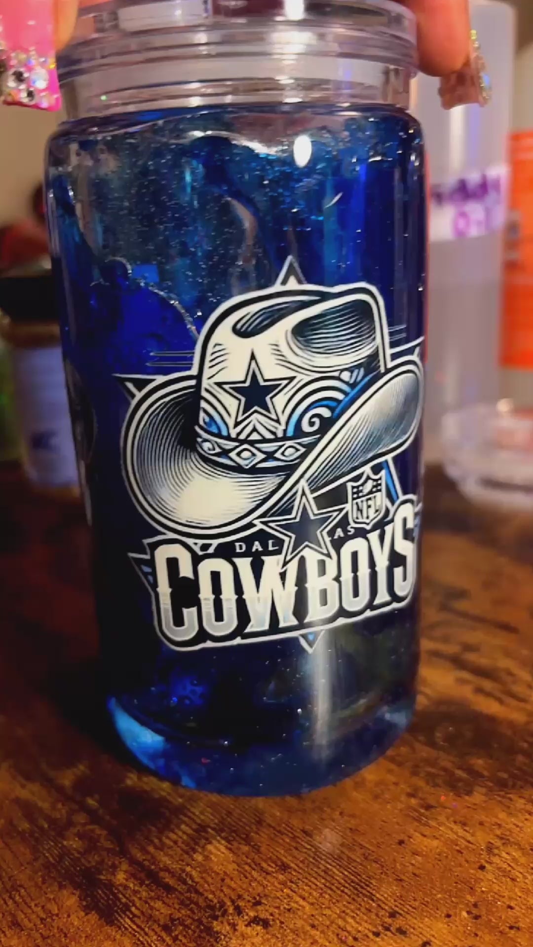 16 oz cowboys lava drip